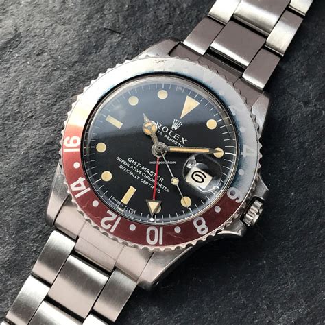 rolex gmt 1675 bezel